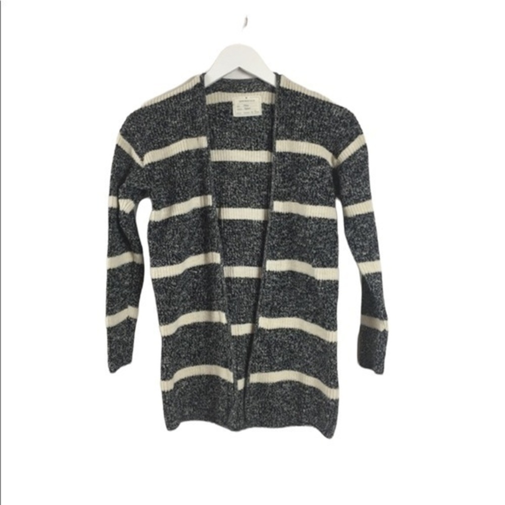 Springfield UK Cotton Stripe Cardigan Size XS